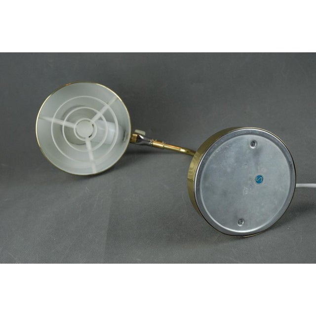 Vintage Swedish Table Lamp in Brass for BJS Skellefteå, 1950s For Sale - Image 12 of 14