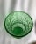 Large Vintage Green Glass Bouquet Vase 1970’s For Sale - Image 6 of 12