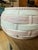 Pink Vintage Pink Basketweave Ceramic Pot Norwood 1988 For Sale - Image 8 of 8