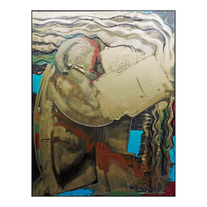 Orlando Agudelo-Botero "Untitled" Acrylic on Canvas Hand Signed Coa Make Offer