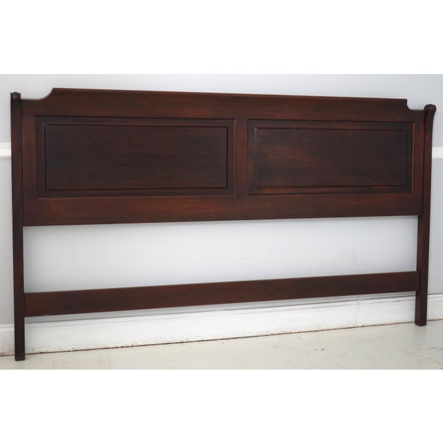 Stickley Mahogany King Size Headboard For Sale - Image 9 of 11