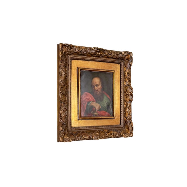 This 18th century Italian School painting depicts Saint Paul of Tarsus — also known as the Apostle Paul or Apostle of the...