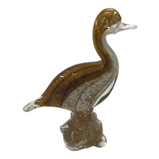 1960s Murano Duck 11" Mid-Century Modern For Sale