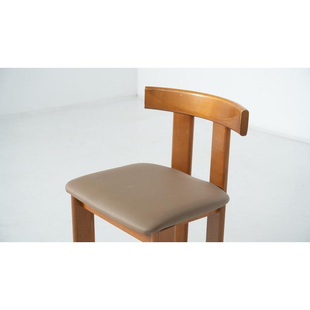 Tan Mid-Century Modern Chairs fromLuigi Vaghi, 1960s, Set of 6 For Sale - Image 8 of 17