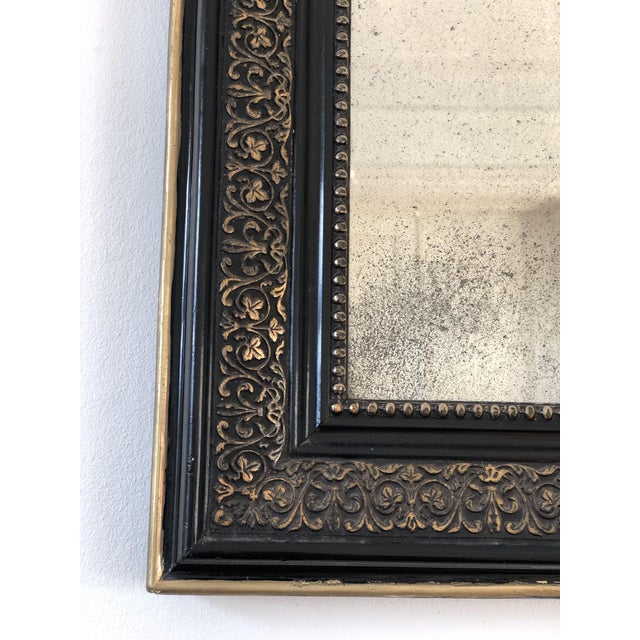 Large Antique French Louis Philippe Full-Length Giltwood Mirror, Late 19th Century, in Good conditions. Designed before 1890