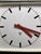 Metal Large Czech Industrial Square Factory Clocks by Pragotron, 1970s For Sale - Image 7 of 9