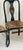 Mackenzie Childs Style 4 Black Lacquer Chairs For Sale - Image 4 of 8