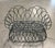 1950s Looped Metal Midcentury Garden Loveseat Bench Settee After Frances Elkins (Per Item, 2 Avail) For Sale - Image 5 of 13