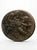 This charming vintage oval wall plaque, crafted from durable cast stone, features a high-relief Neoclassical scene of...