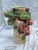 Classic Trio of Vintage 1960s Italian Barbotine Majolica Vases Visceral Composition For Sale - Image 17 of 17