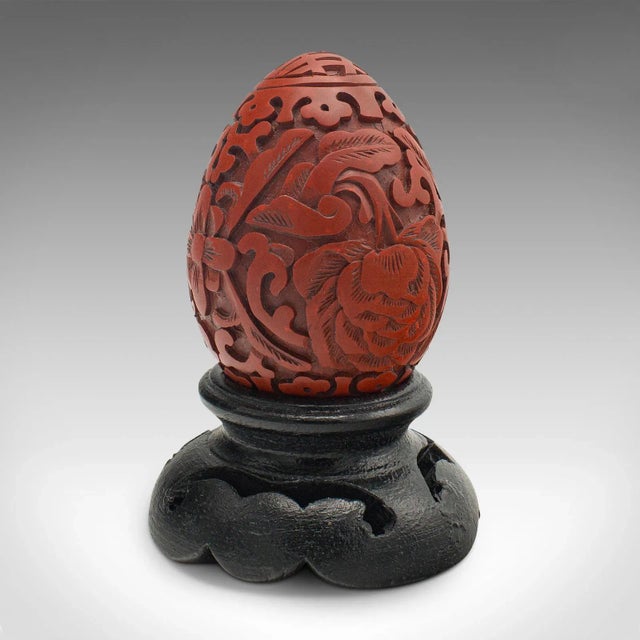 1970s Small Vintage Decorative Egg For Sale - Image 4 of 11