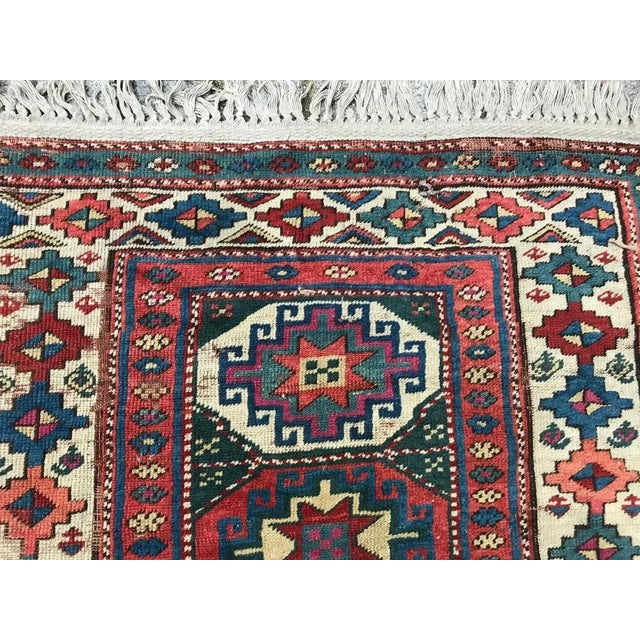 Antique Caucasian Runner For Sale - Image 10 of 18