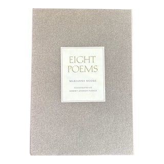 Eight Poems Marianne Moore, Signed, Illustrated by Robert Andrew Parker, Signed For Sale