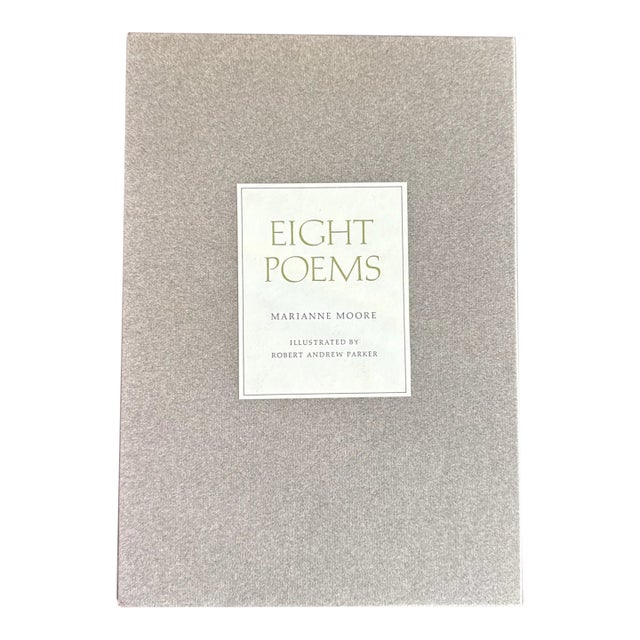Eight Poems Marianne Moore, Signed, Illustrated by Robert Andrew Parker, Signed For Sale
