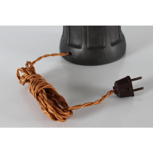 Danish Art Nouveau Table Lamp by L. Hjorth, 1890s For Sale - Image 14 of 17