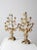 Antique Brass Candelabras Pair For Sale - Image 4 of 13