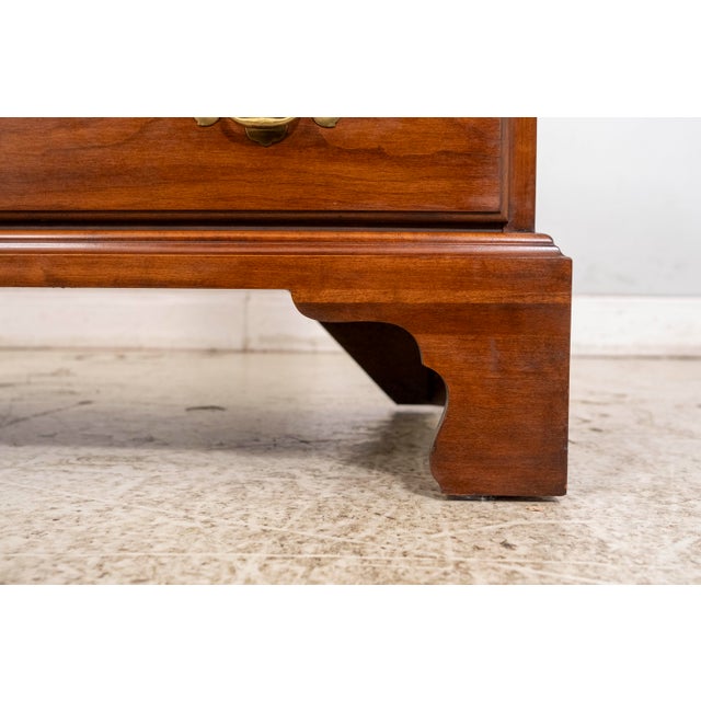 Henkel Harris Cherry 4 Drawer Bachelors Chest For Sale - Image 11 of 18