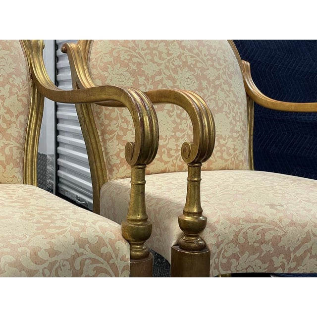 Rose Tarlow Rose Tarlow Melrose House Verona Arm Chairs, Pair For Sale - Image 4 of 14
