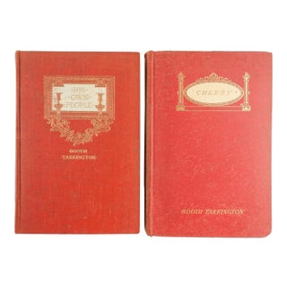 1900s Booth Tarkington Novels - a Pair For Sale