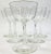 Glass Mid-Century Cocktail Glasses- Set of 6 For Sale - Image 7 of 12