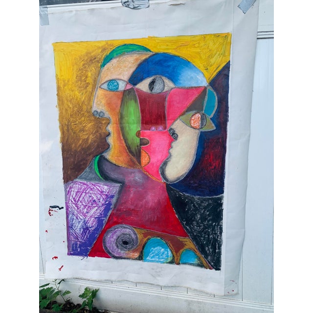 "Deste" Original Abstract Painting by Louie DeVito For Sale In Philadelphia - Image 6 of 6