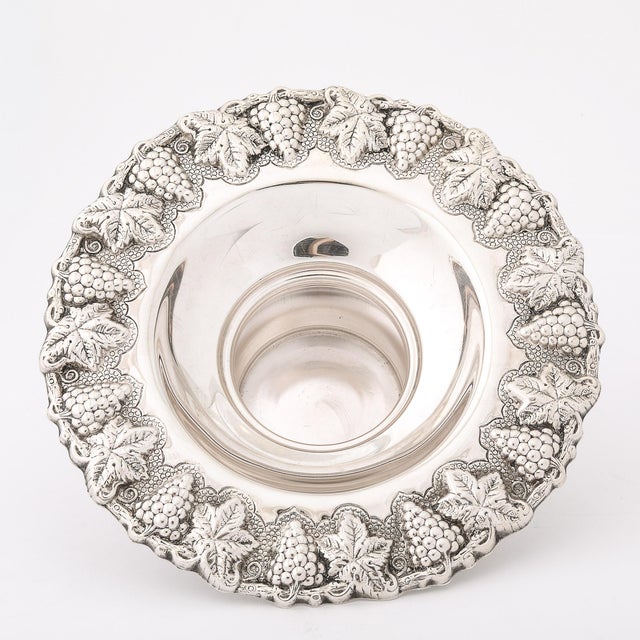 Mid-Century Modernist Sterling Silver Grape & Vine Motif Mayim Achronim For Sale - Image 16 of 17