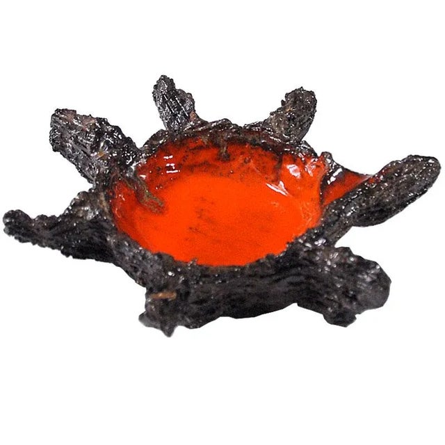 Brutalist Ceramic Dish, Belgium, 1970s For Sale - Image 10 of 10