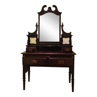English Traditional Vanity Table For Sale