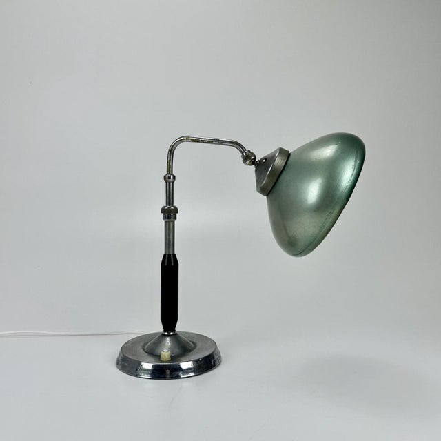 Vintage Italian Ministero Desk Lamp, 1940s For Sale - Image 6 of 9