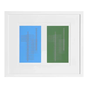 Josef Albers, Rectangular Backgrounds - P1, F6, I2 , Geometric Abstract Screenprint