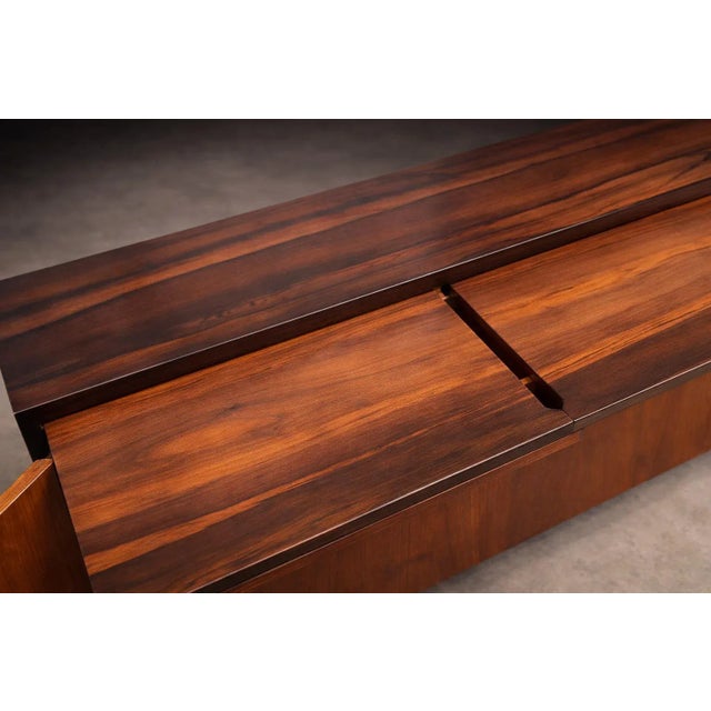 Brazilian Rosewood Sideboard / Bar With Pull-Out Trays by Ando — Brazil, 1950s For Sale - Image 15 of 15