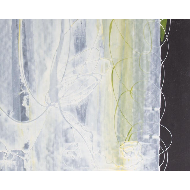 Contemporary Mixed Media on Wood Panel Painting by Bernd Haussmann For Sale - Image 3 of 6