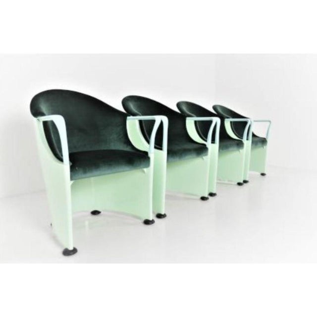 Tronetto Armchairs by Luigi Origlia, Set of 4 For Sale - Image 9 of 9
