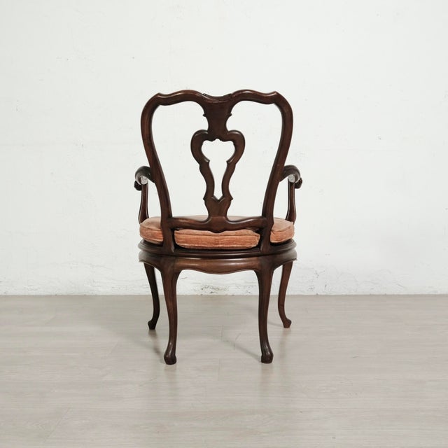 Wood Wooden Armchair with Vienna Straw Seat, 1900s For Sale - Image 7 of 15