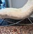 Lee Industries Leather and Sheepskin Chaise Lounge by Lee For Sale - Image 4 of 7