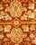 Traditional Mogul, One-of-a-Kind Hand-Knotted Area Rug in Orange, 8' 1" x 9' 10" For Sale - Image 3 of 8