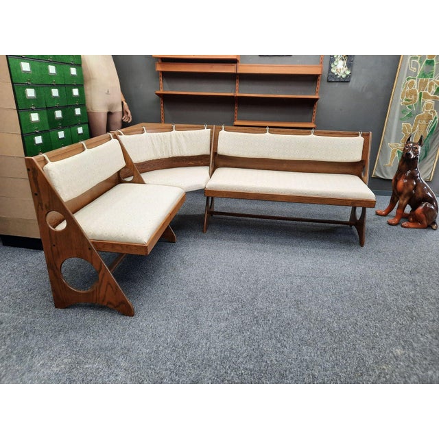 Dining Room Set by Gilbert Marklund for Furusnickarn, Sweden, 1970s, Set of 5 For Sale - Image 11 of 18