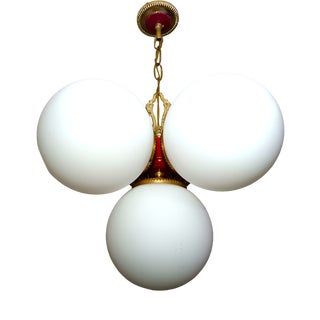Vintage Sputnik Pendant Light, 1970s For Sale
