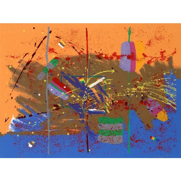 William Taggart, "New Deal," Serigraph For Sale