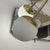 Mid-Century Modern Sputnik Lamp with White Balls and Crystal, 1950s For Sale - Image 3 of 4