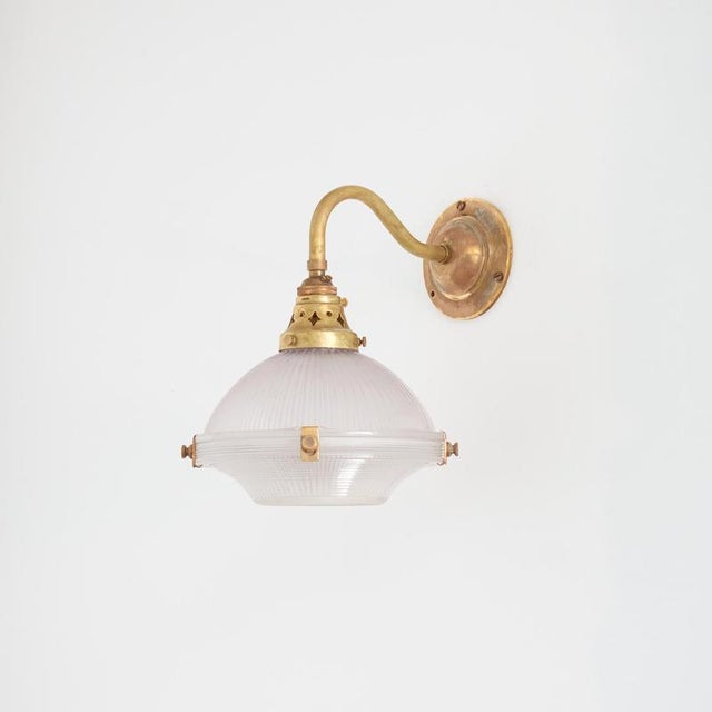 Vintage Church Brass Wall Light, 1920s For Sale - Image 9 of 9