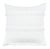 Talos 22" White Pillow with Fringe For Sale