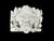 Cast Stone Lion Head Fountain Mask with Oak Leaves and Acorns For Sale - Image 4 of 16