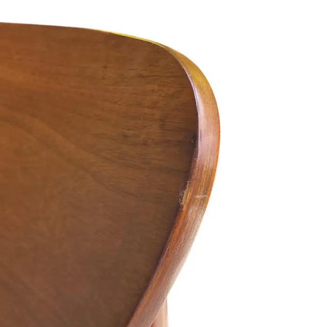 Mid 20th Century Set of 10 Finn Juhl Attributed Walnut Dining Chairs, Denmark, 1950s For Sale - Image 18 of 18