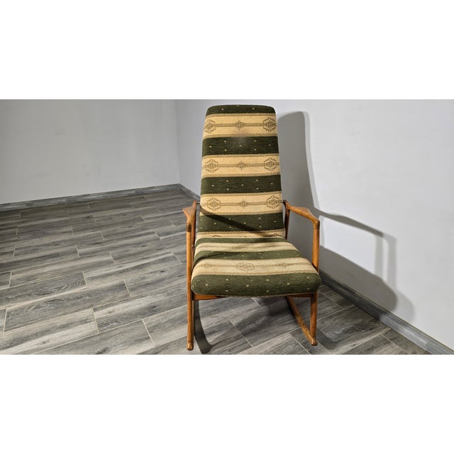 Rocking Chair by Krasna Jizba, in Good conditions. Designed 1960 to 1969
