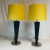Modern 1980s Vintage Post Modern Memphis Table Lamps, New Suede Shades - A Pair. For Sale - Image 3 of 12
