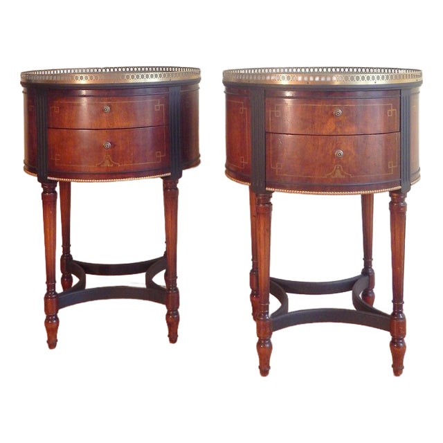 Early 20th Century Mahogany Accent Tables For Sale