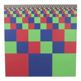 Gijs van den Elshout, Composition, Acrylic on Panel, Framed For Sale