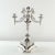 Mid 19th Century Rare English Silver Plated Partial Candelabra in the Indian Style, Circa 1860 For Sale - Image 5 of 9