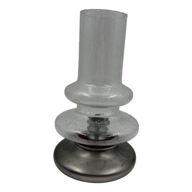 Vintage German Oil Lamp Burner Cap Candleholder from Stoff Nagel, 1950s For Sale